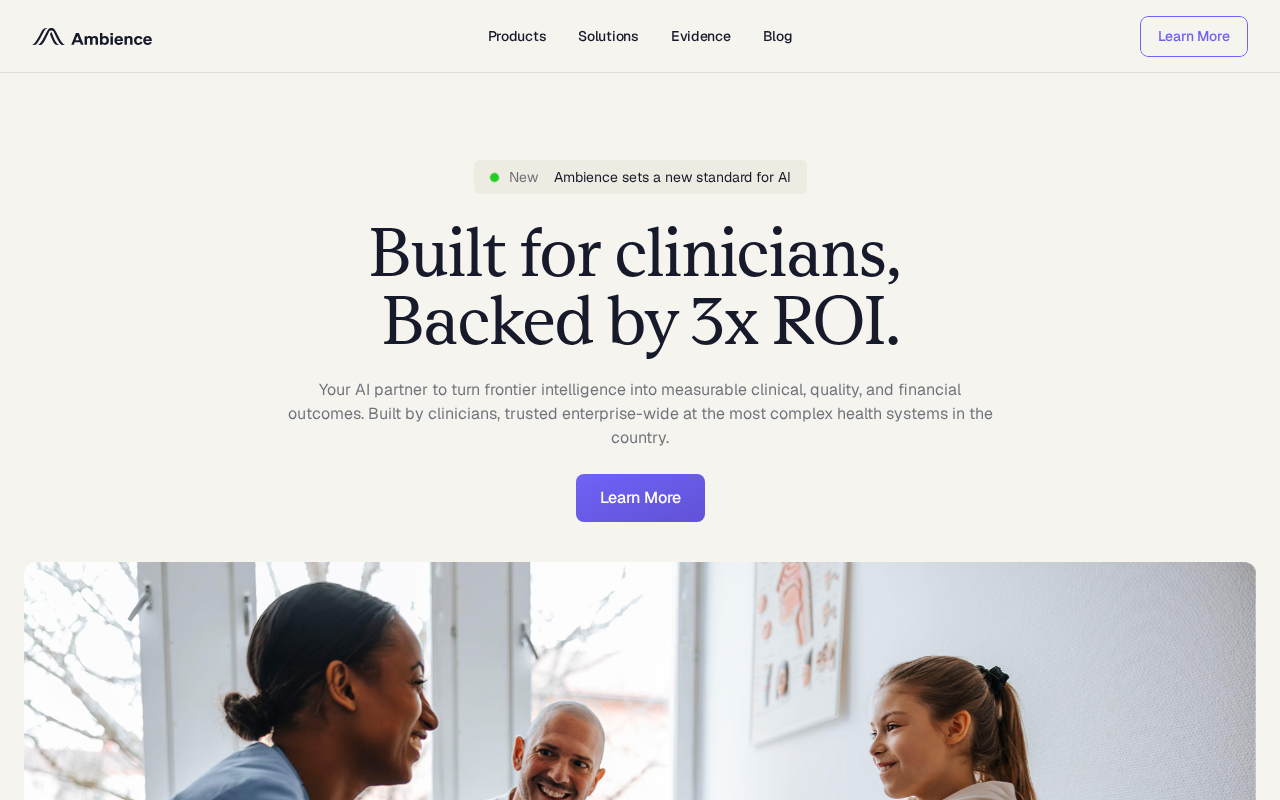 Ambience product interface