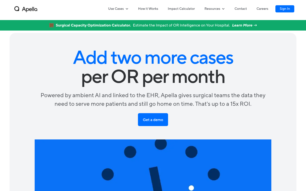 Apella product interface