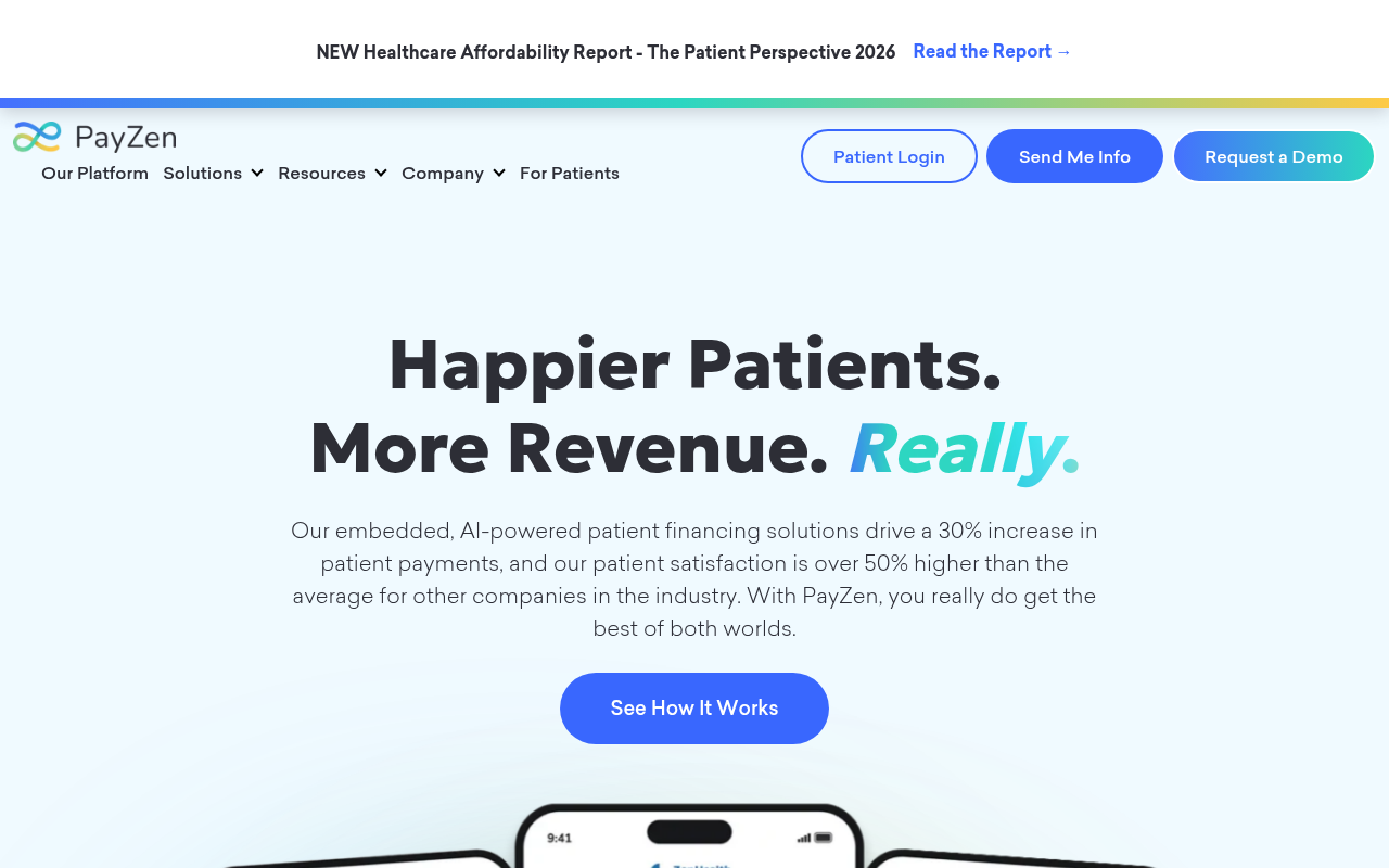 PayZen product interface