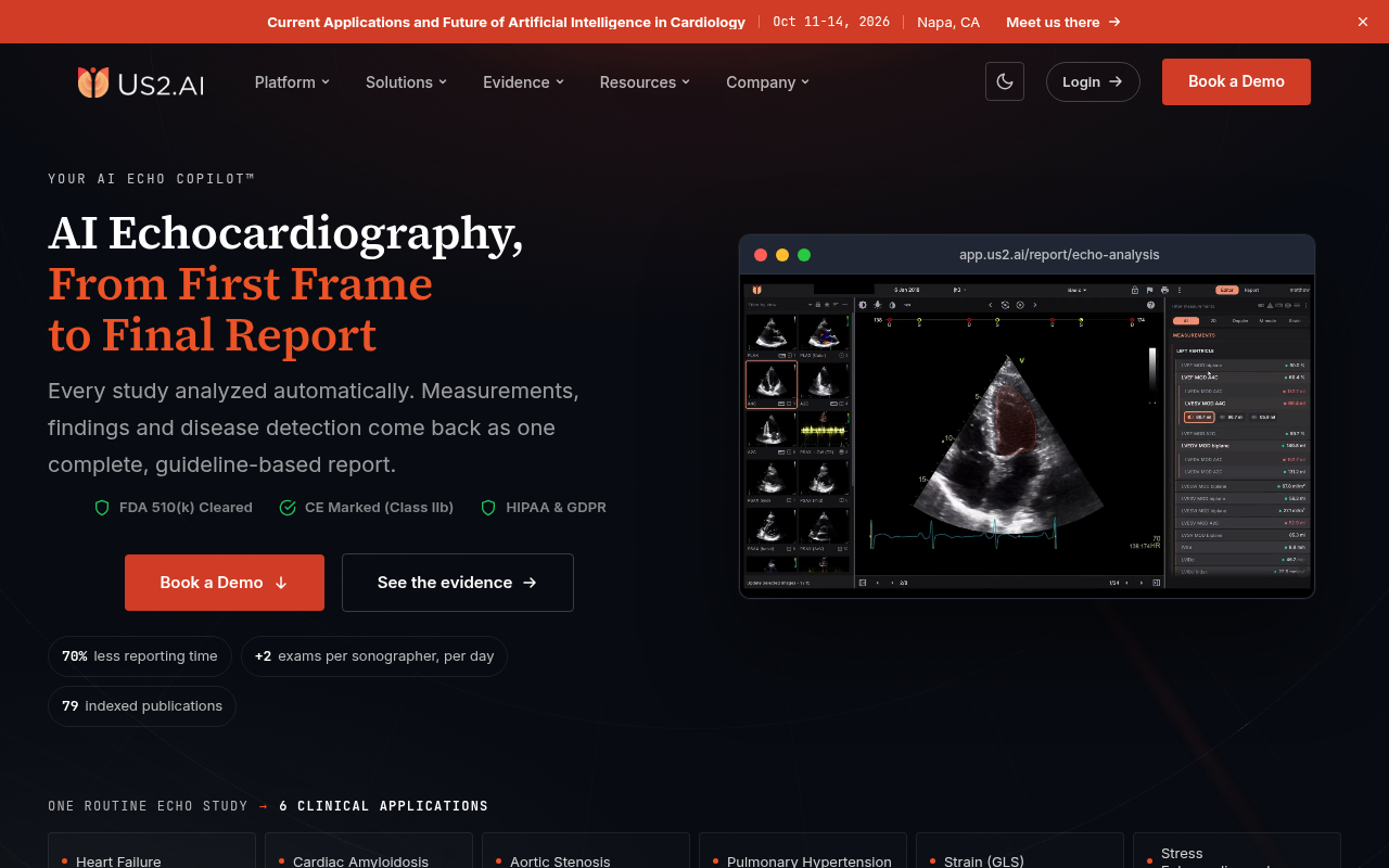 Us2.ai product interface